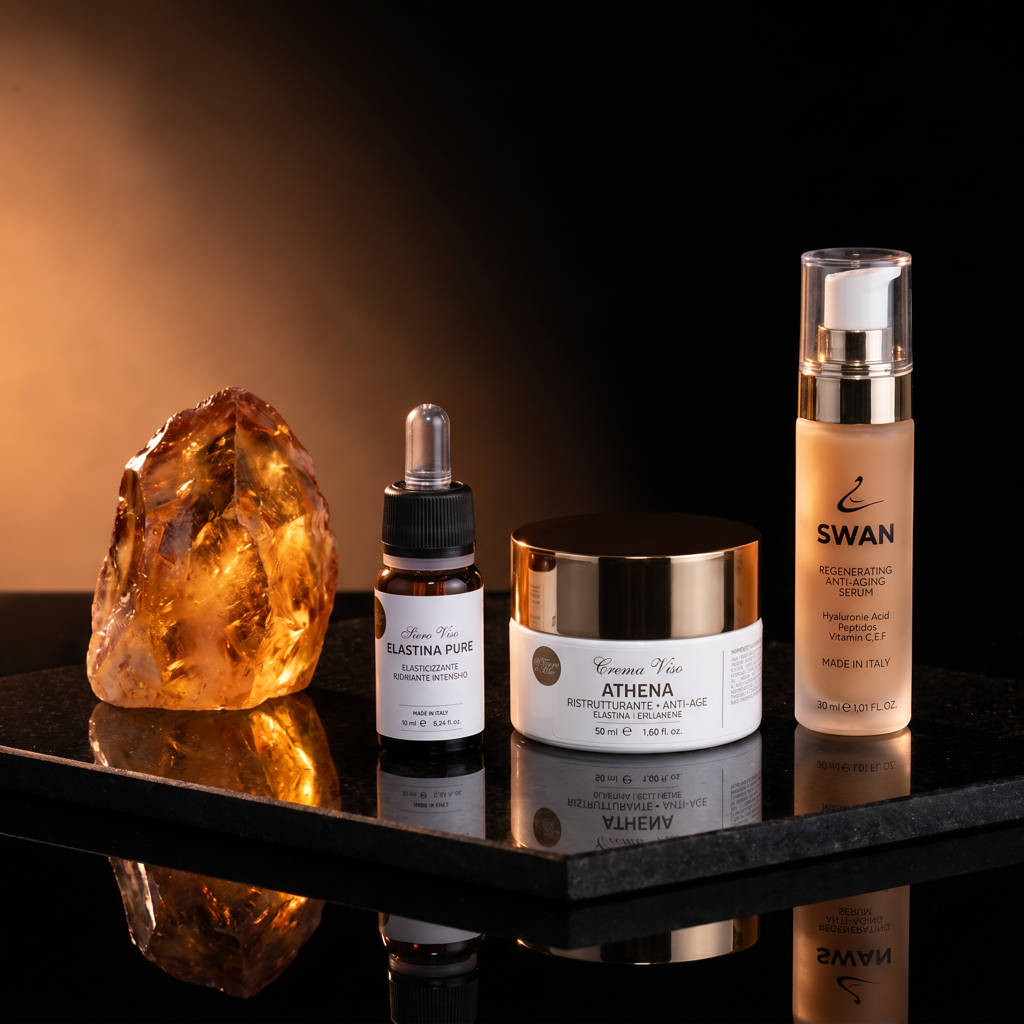 Routine Ristrutturante — Serum + ATHENA + Elastina